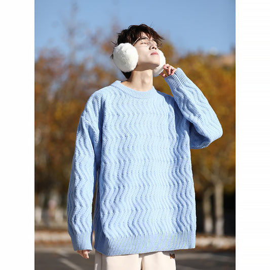 Wavy Texture Sweater