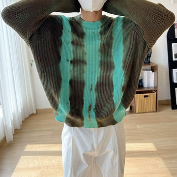 abc Color Bleached Sweater