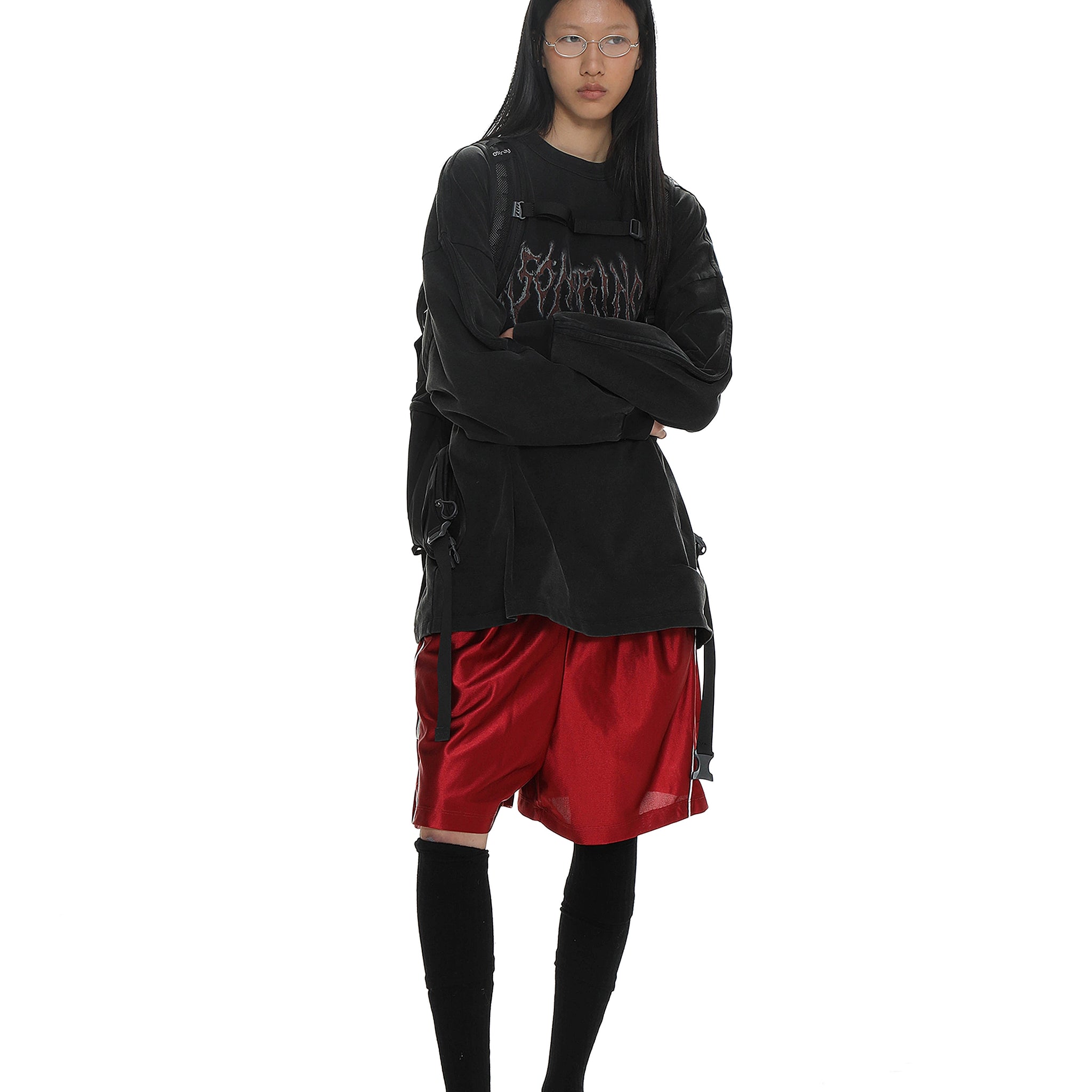 MASONPRINCE Flame Text Sweater