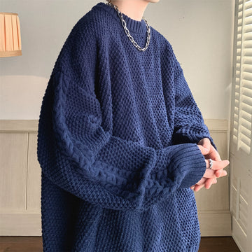 jpq Waffle Pattern Sweater