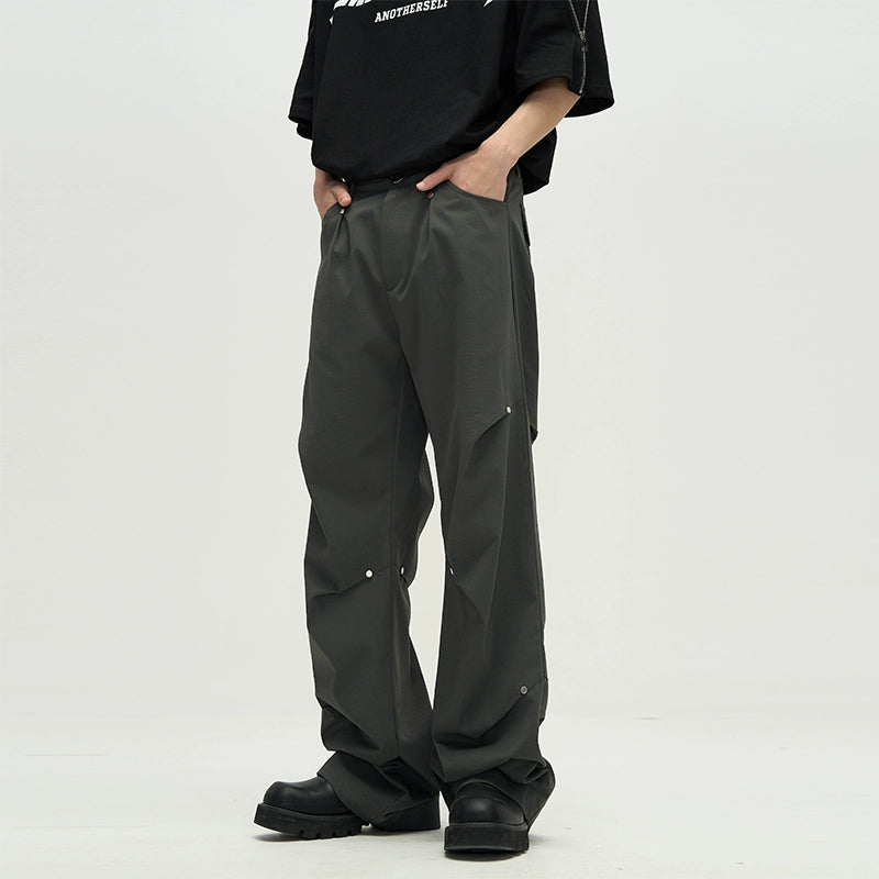 77Fight Yuppie Baggy Pleated Pants