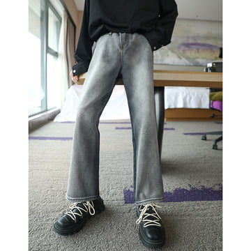 Essential Gray Washed Jeans
