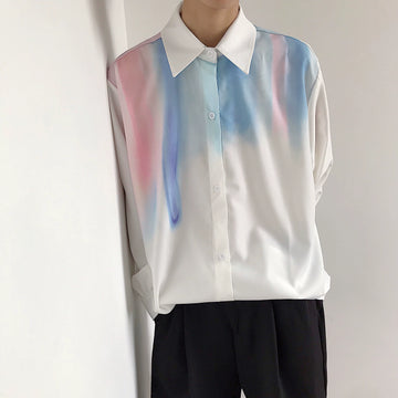 abc Sipping Color Gradient Shirt