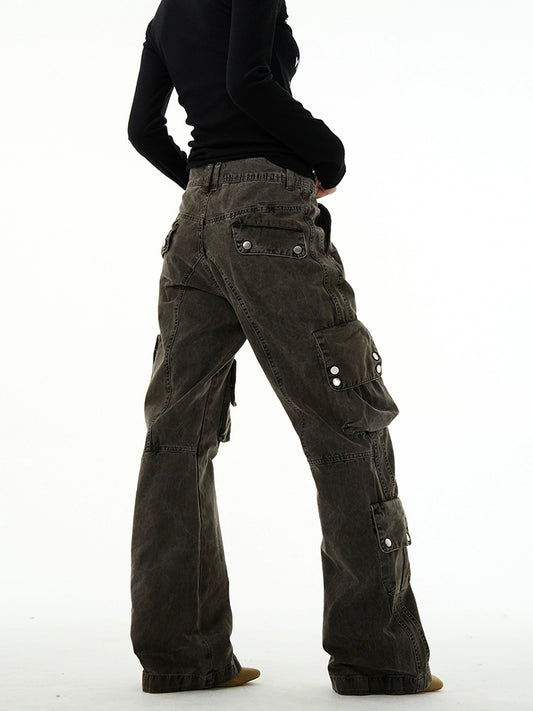 77Fight Multi Pocket Workwear Denim Jeans