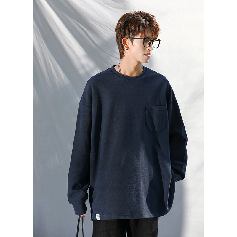 Manyston Essential Pocket Long-sleeves Shirt