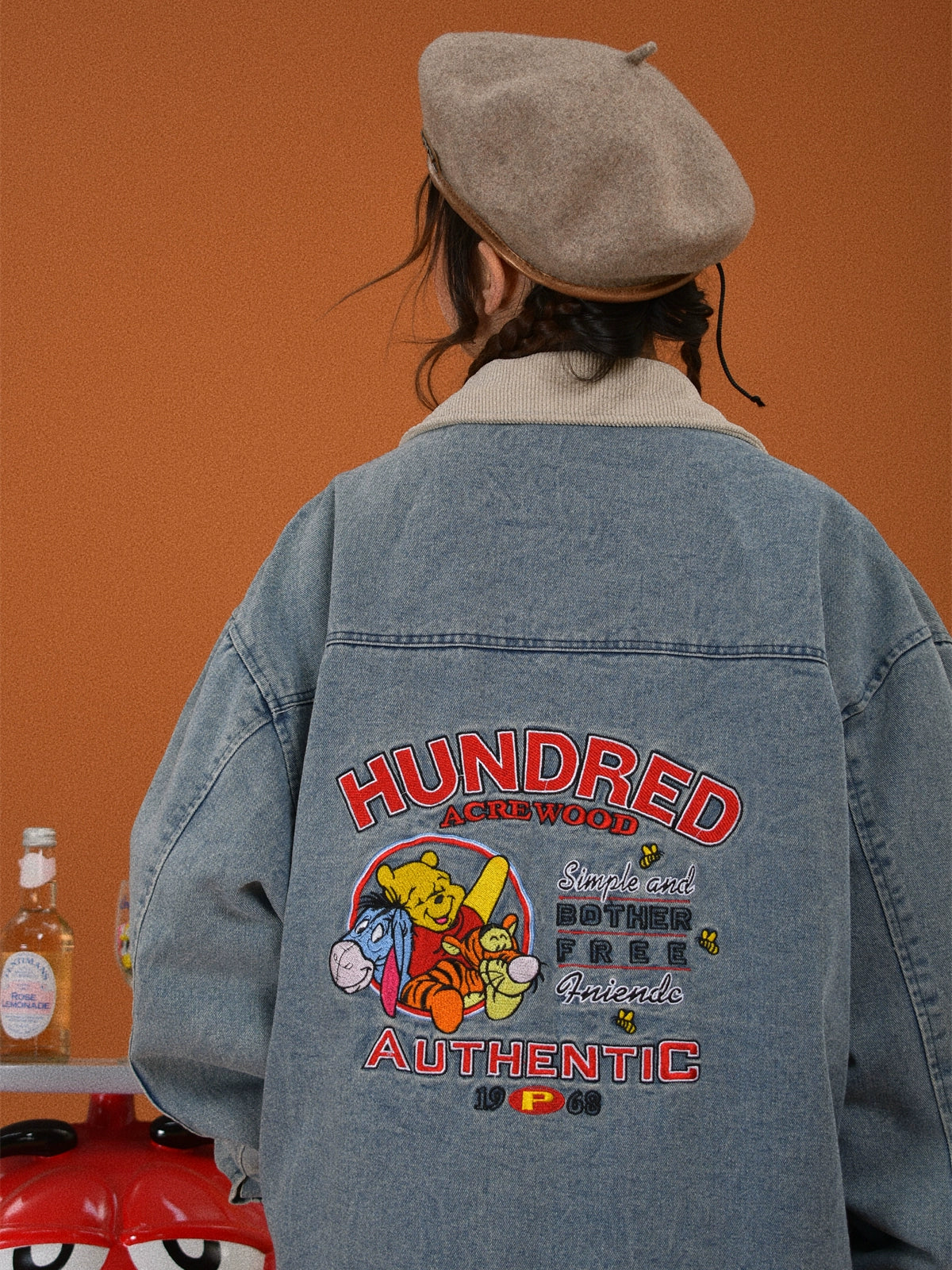 c2 Pooh Denim Jacket