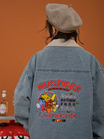 c2 Pooh Denim Jacket