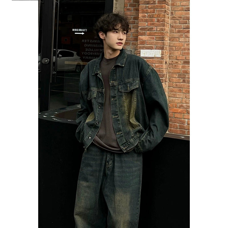 Vatican Retro Washed Denim Jacket