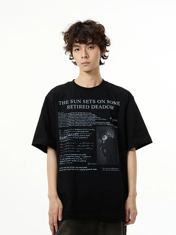 77Fight Sunset Poem Tee