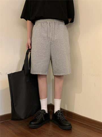 Nagawl Basic Drawstring Shorts
