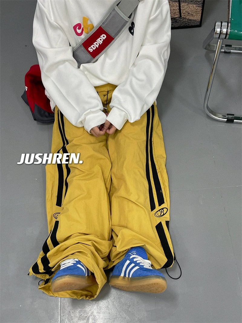 Jusho Double Stripe Wide Pants