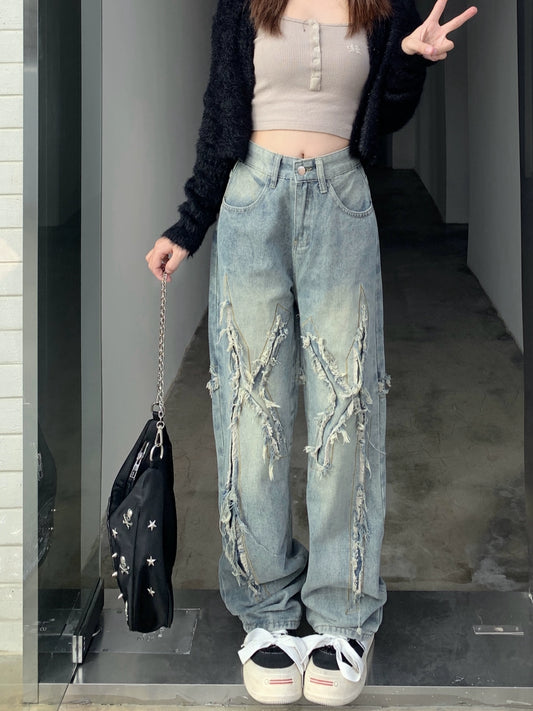 Mage Distressed X Jeans