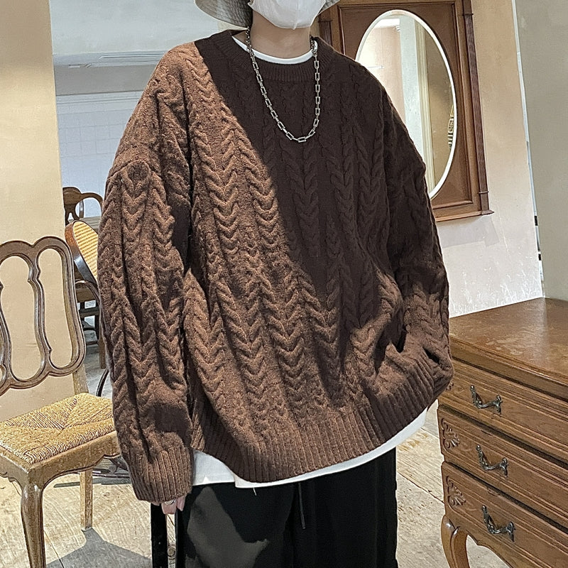 Retro Laurel Pullover Sweater