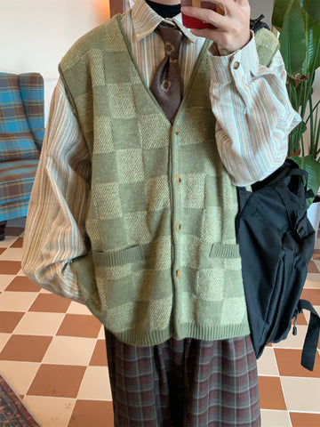 c2 Vintage Checkerboard Vest