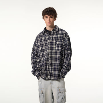 Madwitch Plaid Loose Shirt