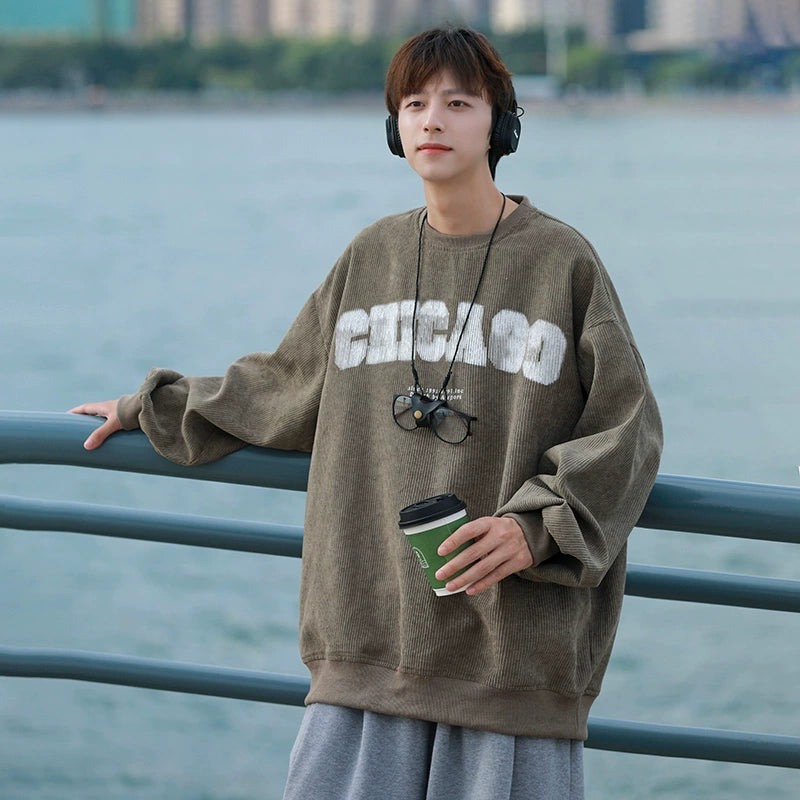 v37 "Chicago" Corduroy Sweater